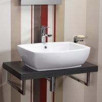 Ebony 545 x 405mm Square Vanity Basin