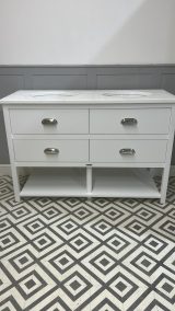 Norton Painted Vanity Unit | Double Undermount
