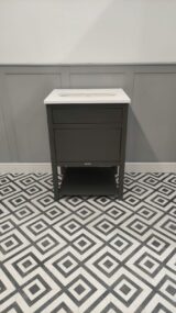 Boston Painted Vanity Unit | Fitted with Undermount Basin