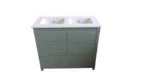 Norton Chest Large Painted Vanity Unit | Fitted with Double Undermount Basins