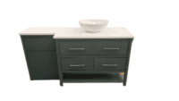 Norton Painted Vanity Unit & Toilet Combination | Available in sizes 1100mm - 1600mm Wide | Single Sit On Basin