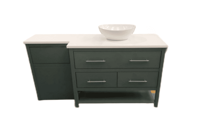 Norton Painted Vanity Unit & Toilet Combination | Available in sizes 1100mm - 1600mm Wide | Single Sit On Basin