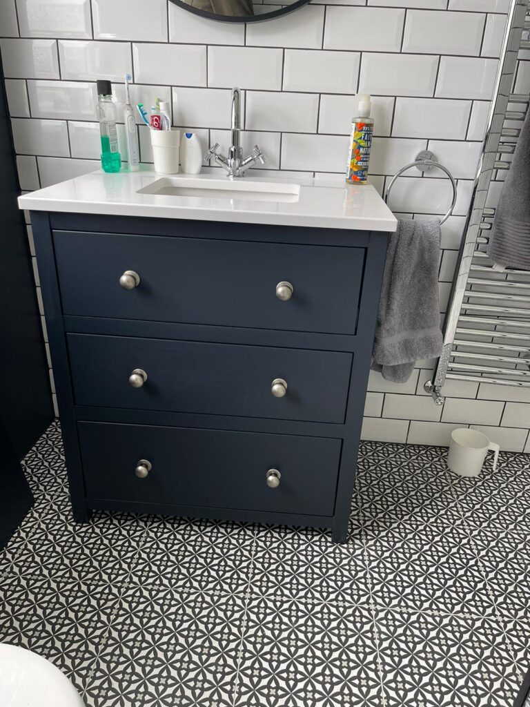 Norton Chest Vanity Unit | Single Undermounted Basin