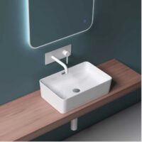 Ceramic Small Counter Top Basin 480mm  x 315mm x 135mm