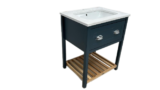 Rome Shaker Vanity with Undermounted Basin