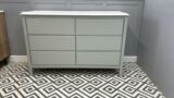 Stanley Chest large painted vanity unit with double undermount basins