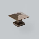 H & H Aubyn Knob BRO 35mm