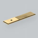 H & H Barrington Backplate/Knob BSB L100mm