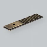 H & H Barrington Backplate/Knob DBB L100mm