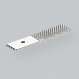 H & H Barrington Backplate/Knob PN L100mm