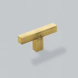 H & H Battersea T Bar Knob BSB L60mm