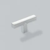 H & H Battersea T Bar Knob CP L60mm