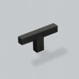 H & H Battersea T Bar Knob MBL L60mm