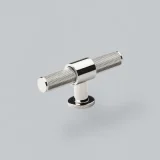 H & H Belgravia T Bar Knob PN L82mm