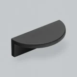 H & H Barrington Eclipse Pull Handle Smooth MBL 64mm cc