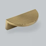 H & H Barrington Eclipse Pull Handle Ribbed BSB 64mm cc