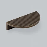 H & H Barrington Eclipse Pull Handle Ribbed BRO 96mm cc