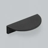 H & H Barrington Eclipse Pull Handle Ribbed MBL 96mm cc