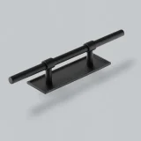 H & H Brokk Pull Handle MBL 96mm cc