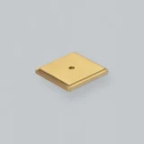 H & H Callcott Square Backplate BSB 38mm