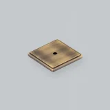 H & H Callcott Square Backplate DBB 38mm