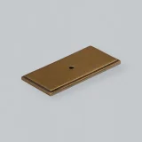 H & H Callcott Rectangle Backplate BB 76mm