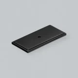 H & H Callcott Rectangle Backplate MBL 76mm