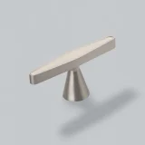 H & H Conic T Bar Knob BN L78mm