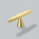 H & H Conic T Bar Knob BSB L78mm