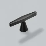 H & H Conic T Bar Knob MBL L78mm