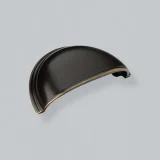 H & H Greenwich Cup Handle ORB 64mm cc