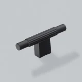 H & H Hudson T Bar Knob MBL L80mm