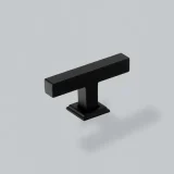H & H Liberty T Bar Knob MBL L72mm